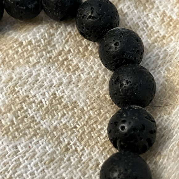 🧘 CHAKRA LAVA BALANCE BRACELET — 7” EXPANDABLE - Picture 3 of 7